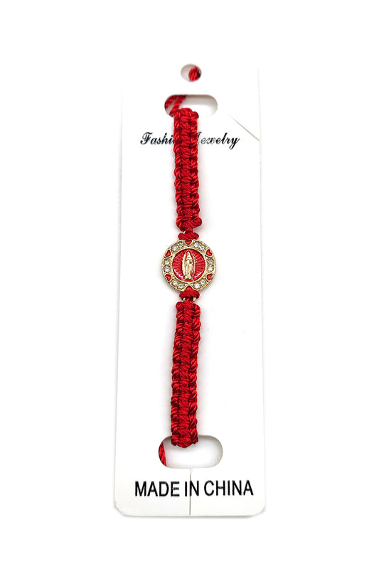 Virgen de Guadalupe Thread Bracelet