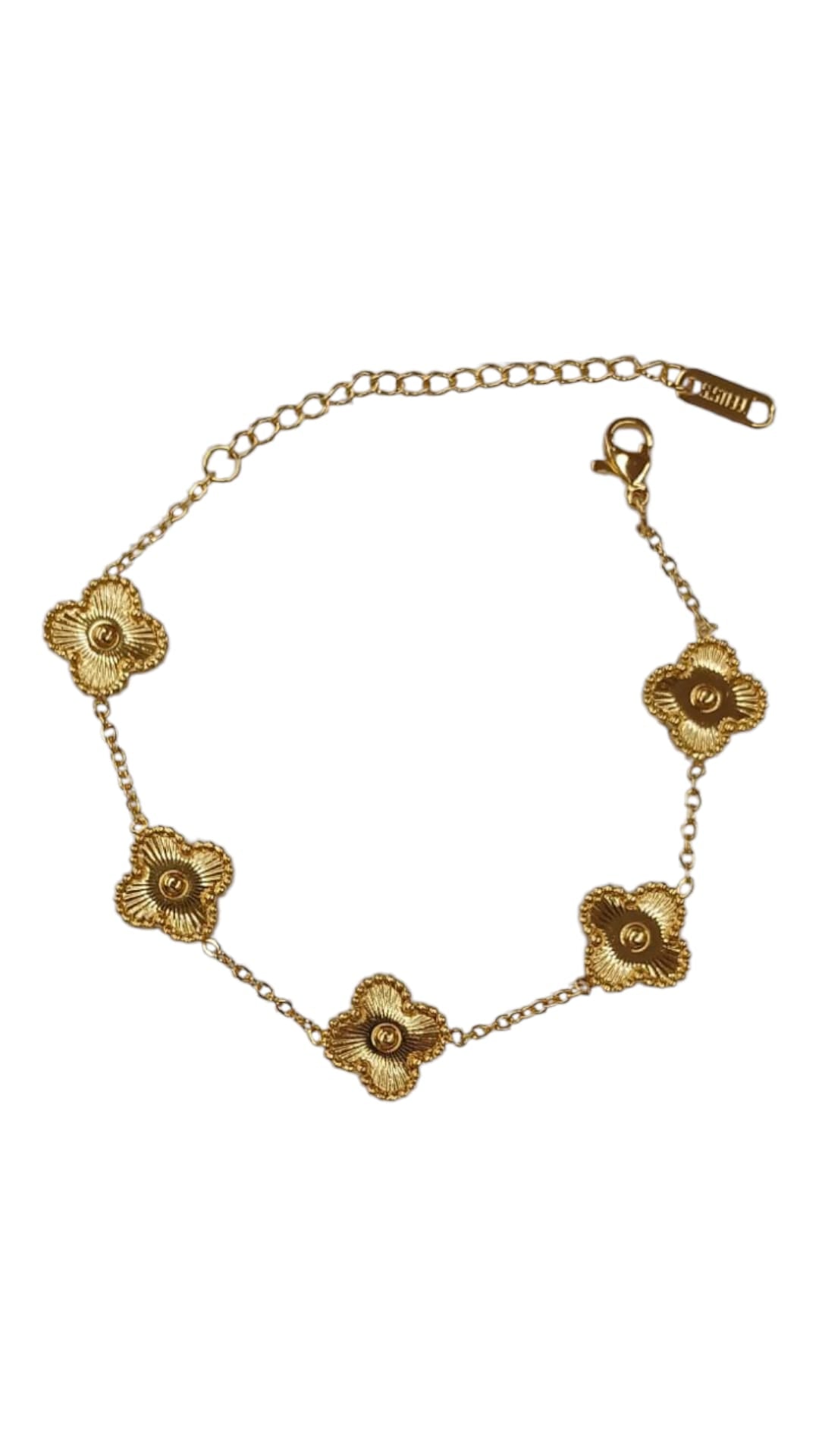 Stainless Steel Flower Bracelet