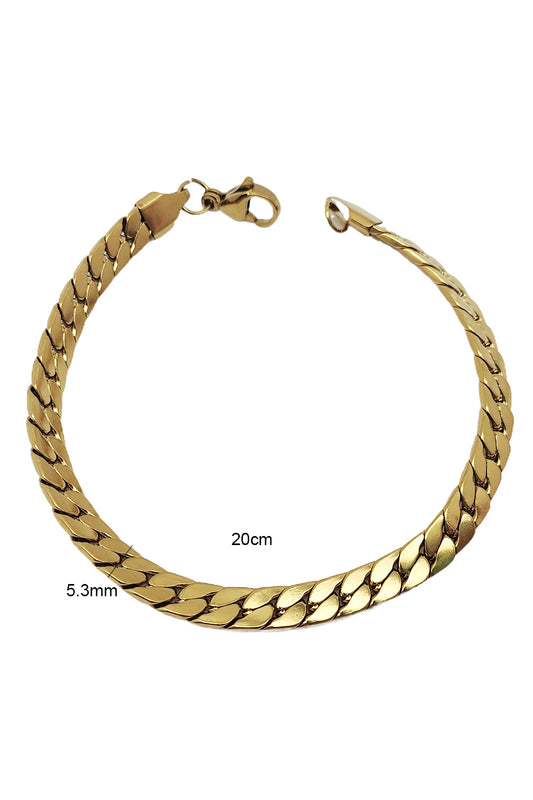Stainless Steel Cuban Bracelet