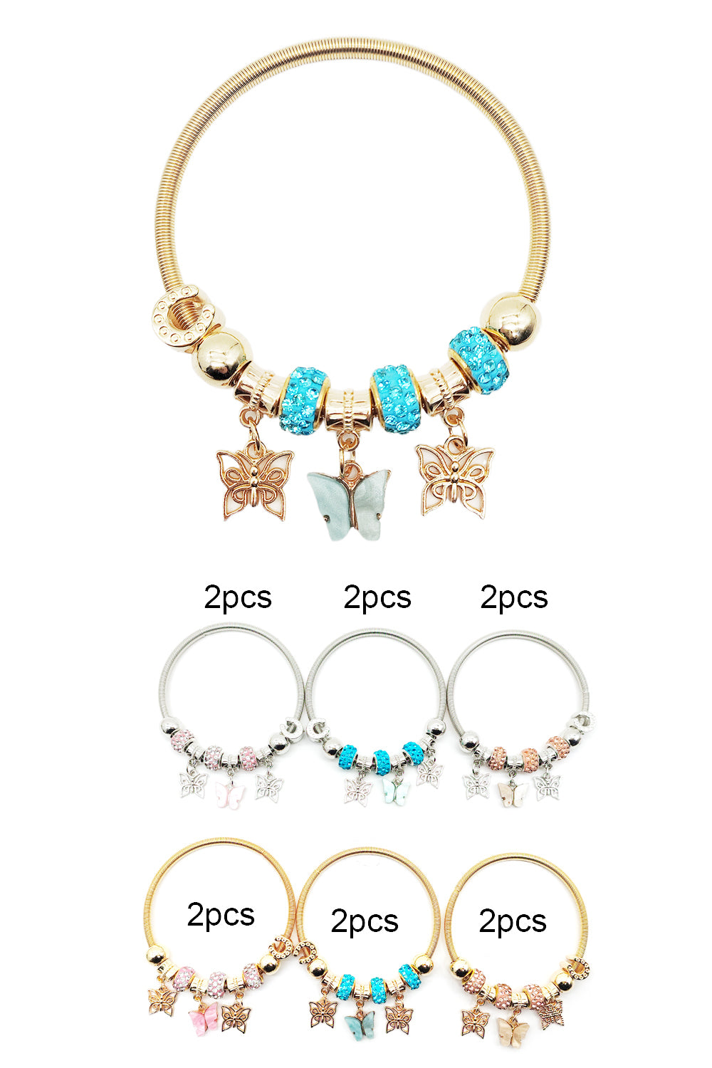 Butterfly Charm Bracelet