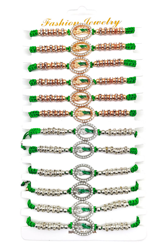 San Judas Tadeo Thread Bracelet