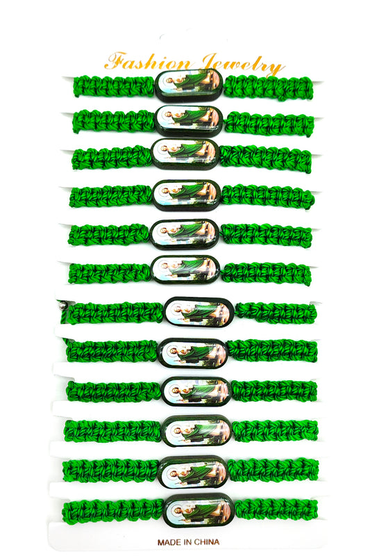 San Judas Tadeo Adjustable Thread Bracelet