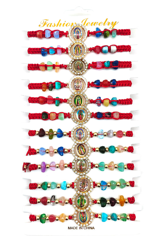 Virgen De Guadalupe Thread Bracelet
