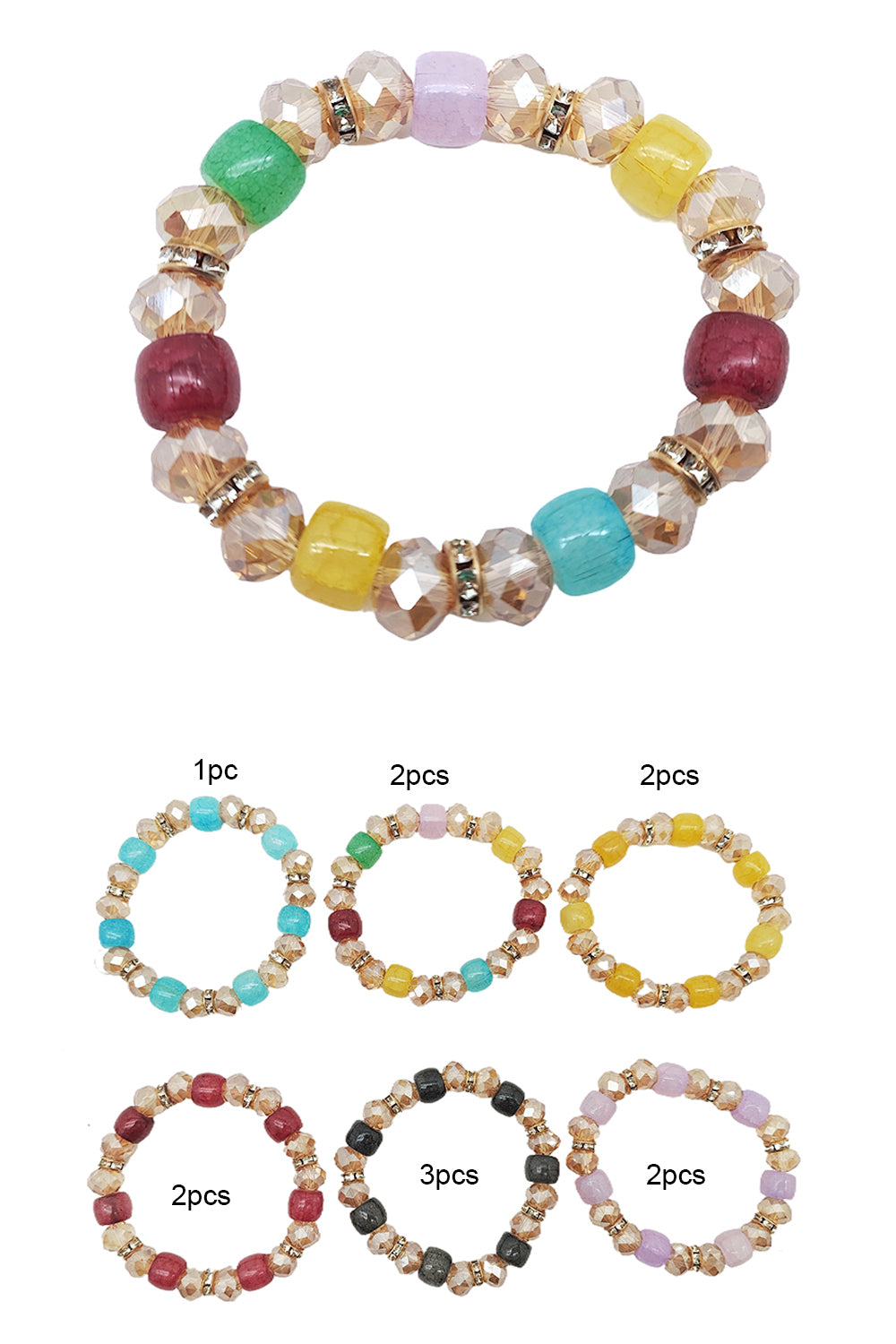 Beaded Stretch Bracelet