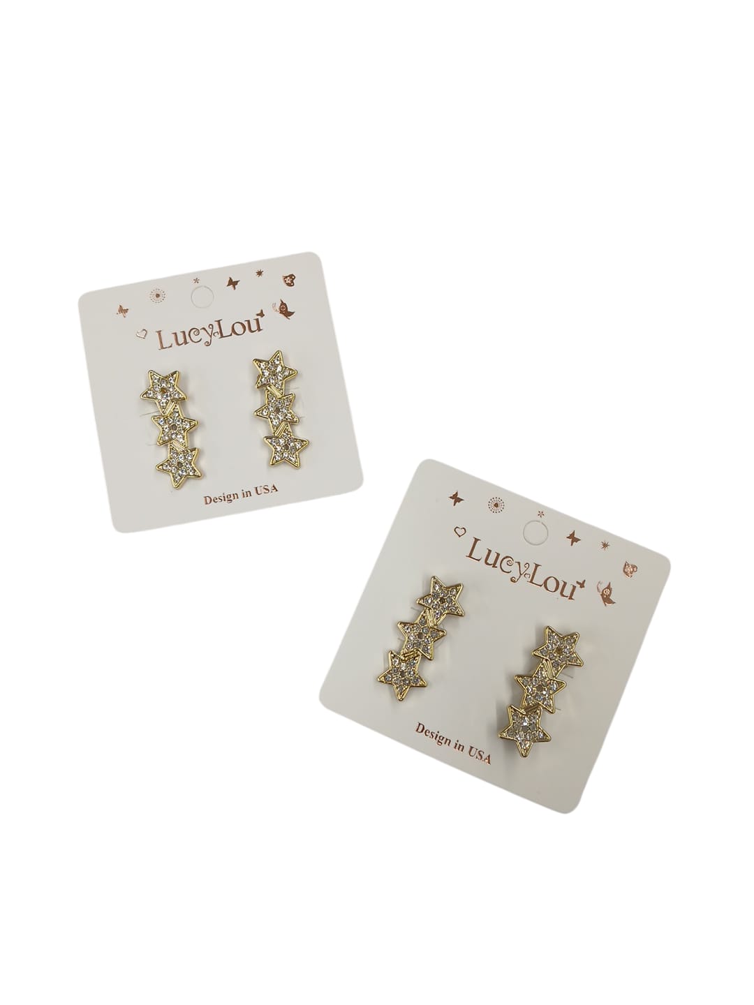 Star Design Earrings