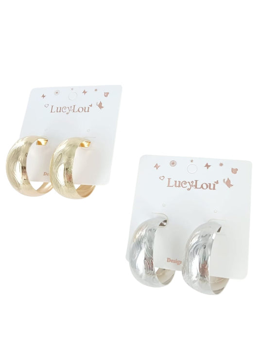 Casual Hoop Earrings