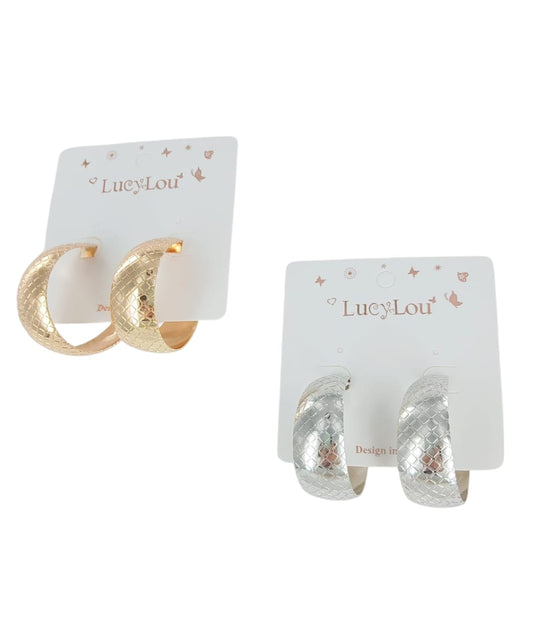 Casual Hoop Earrings