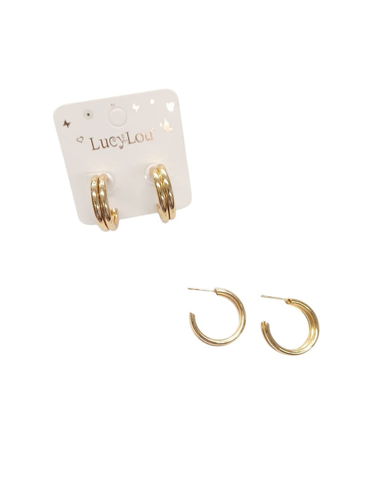 Gold Women's Casual Earrings