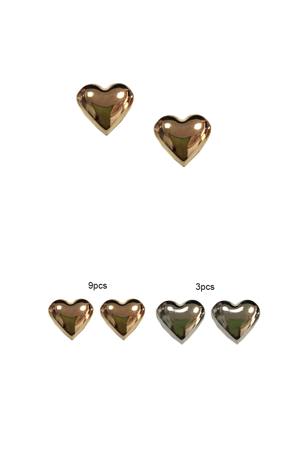 Bubble Heart Earring