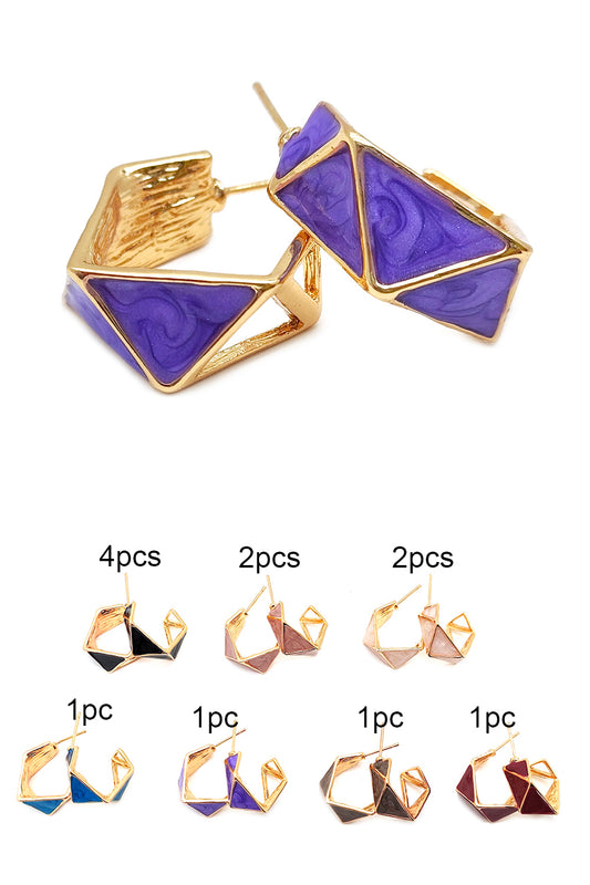 Women's Open Hoop Earrings