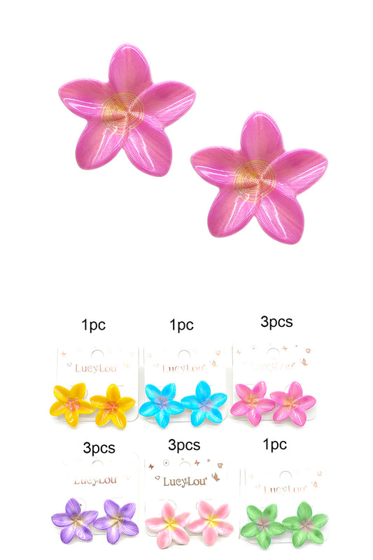 Flower Design Earrings