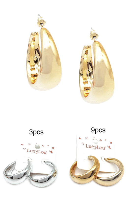 Women's Fashion Open Hoop Earring