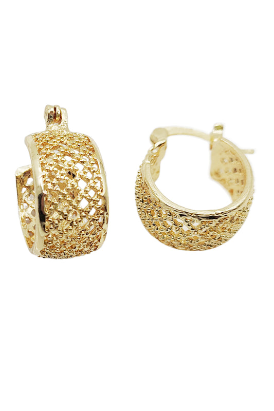 Gold Small Hoop Earrings