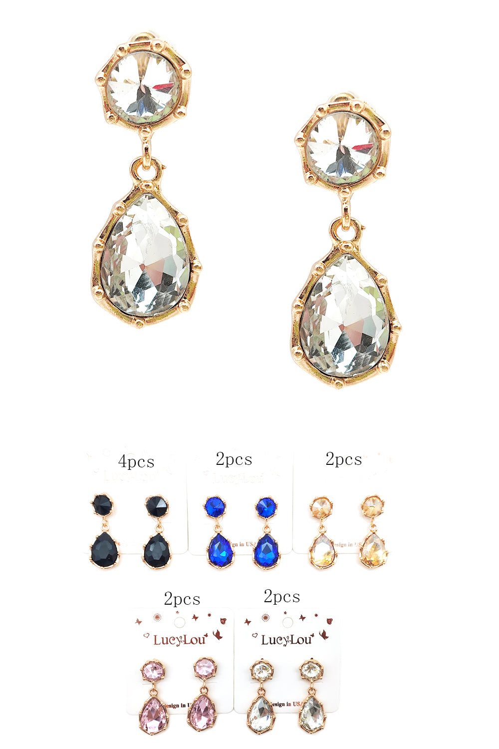 Women's Fashion Rhinestone Earrings