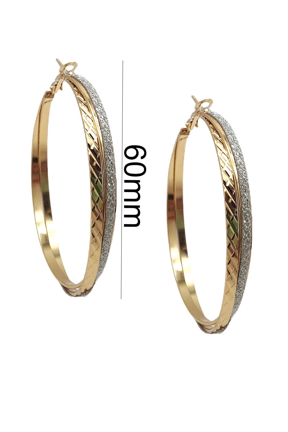 Women's Fashion Twisted Hoop Earrings