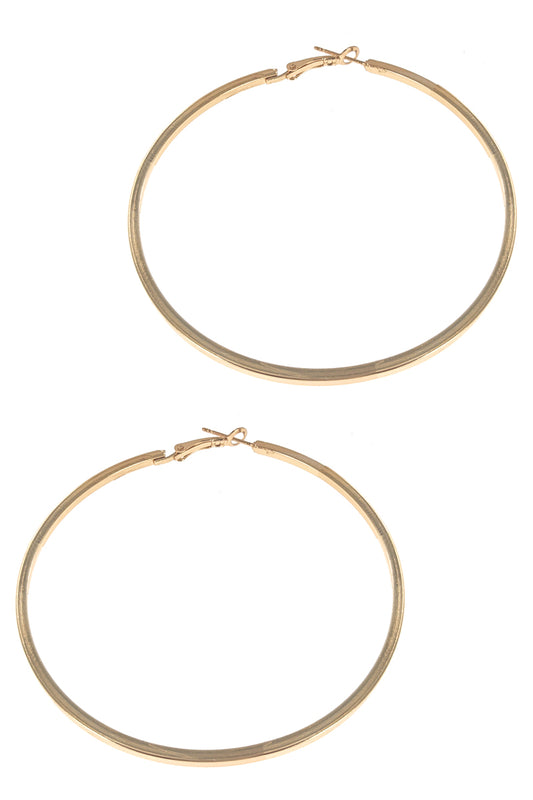 Gold Hoop Earring