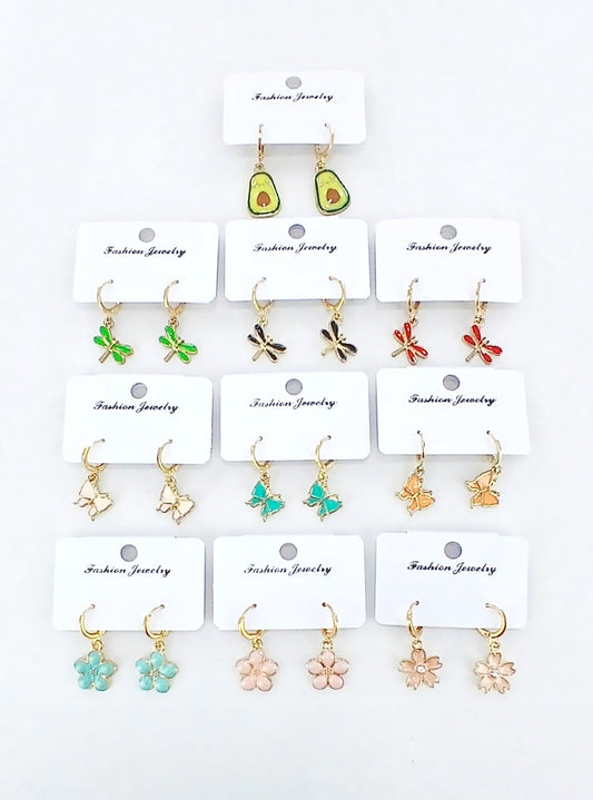 Multi Designs Small Dangle Earrings