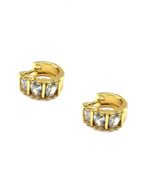Gold Dipped Mini Hoop Earring