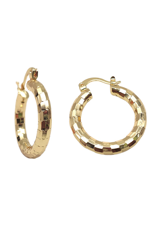 Gold Plated Small Hoop Earrings