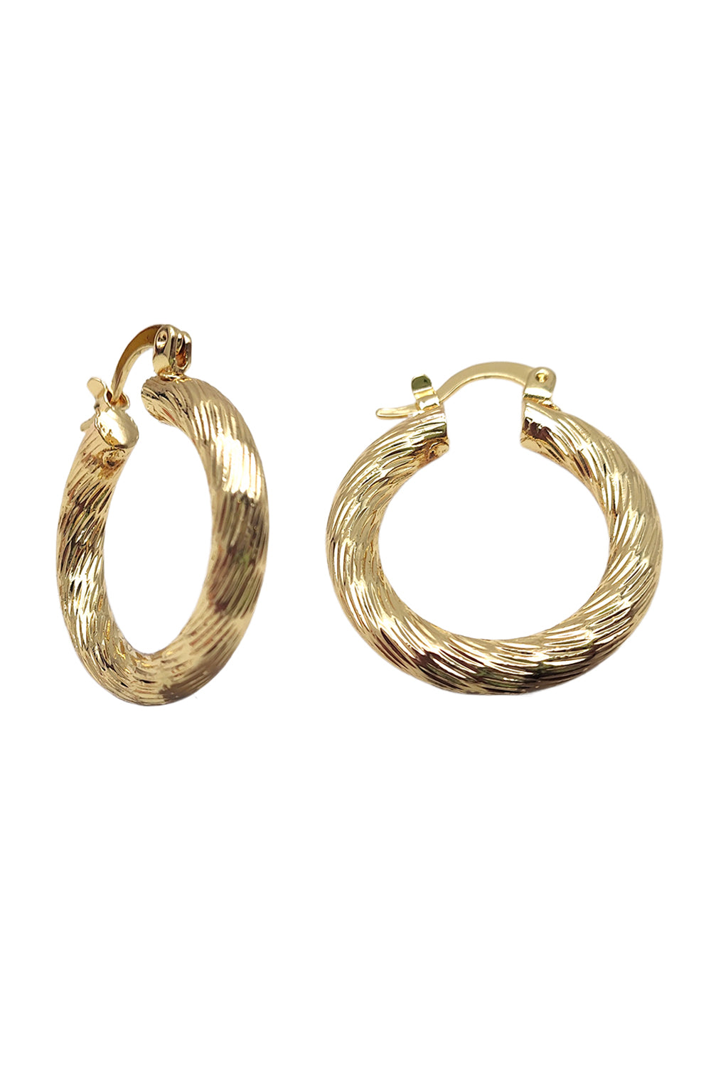 Gold Plated Small Hoop Earrings