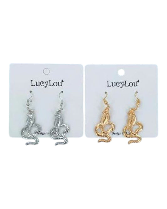 Snake Design Women's Earrings