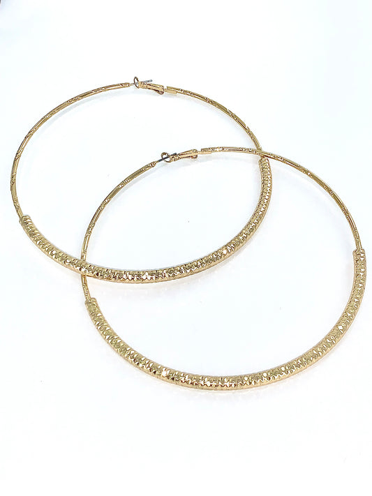 Gold Goop Earring