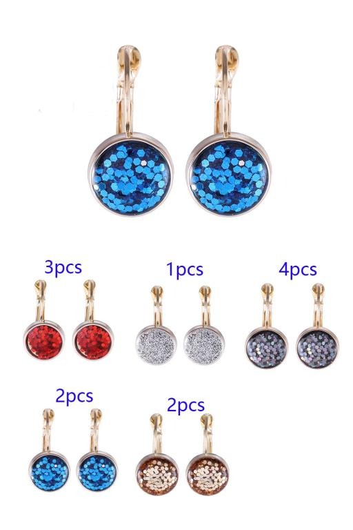 Casual Small Hoop Earrings