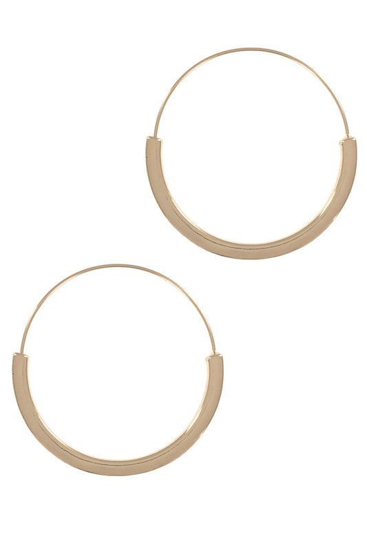 Gold Hoop Earrings