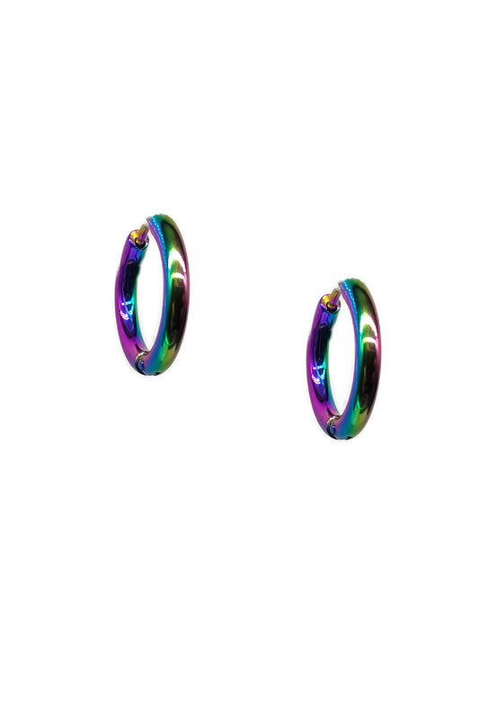 Stainless Steel Small Hoop Earrings
