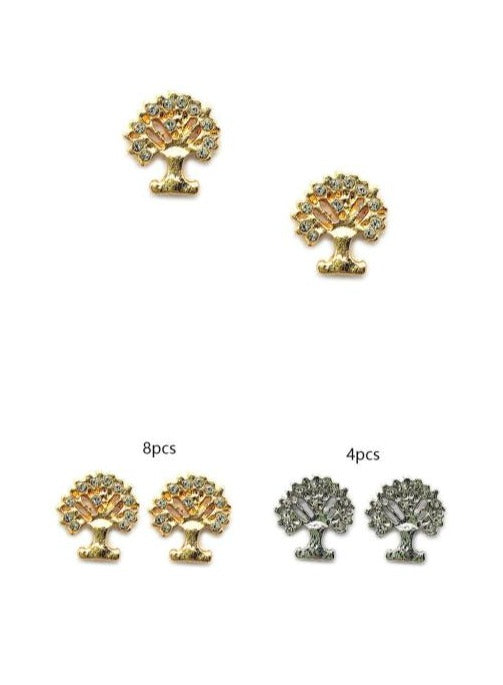 Tree Small Earrings Desing