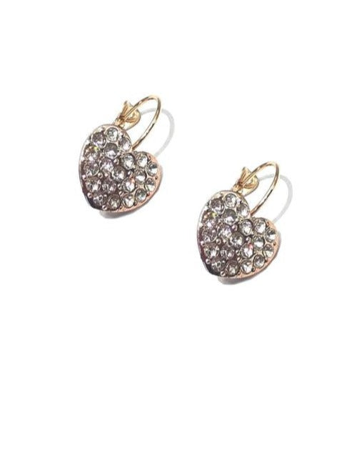 Heart Small Hoop Earrings