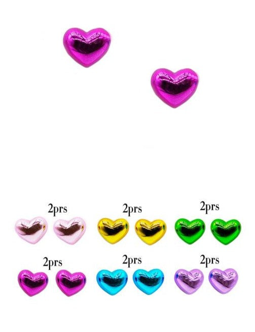 Heart Design Earrings