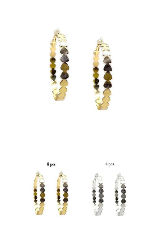 Casual Design Hoop Women's Earrings