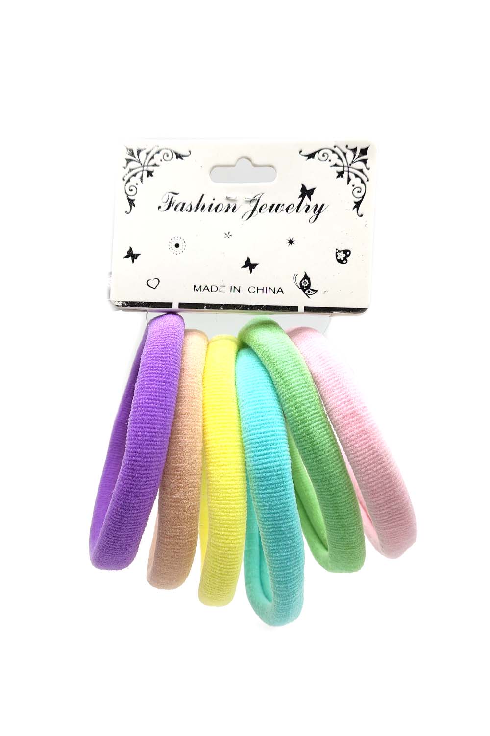 Casual Rubber Band Hair Ties