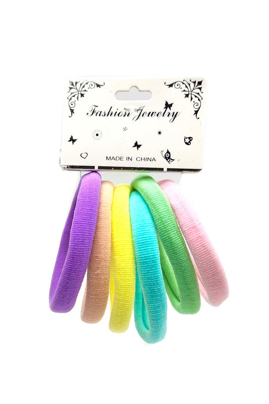Casual Rubber Band Hair Ties