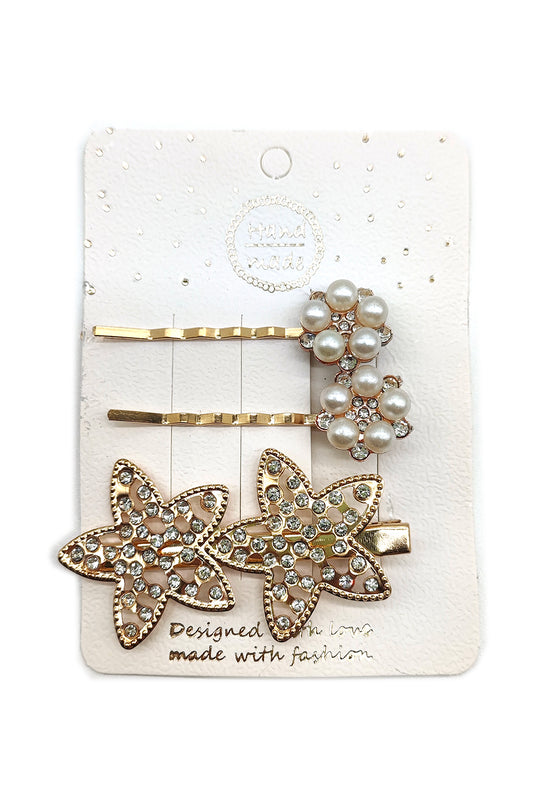 Women's Pear Hairpin Set