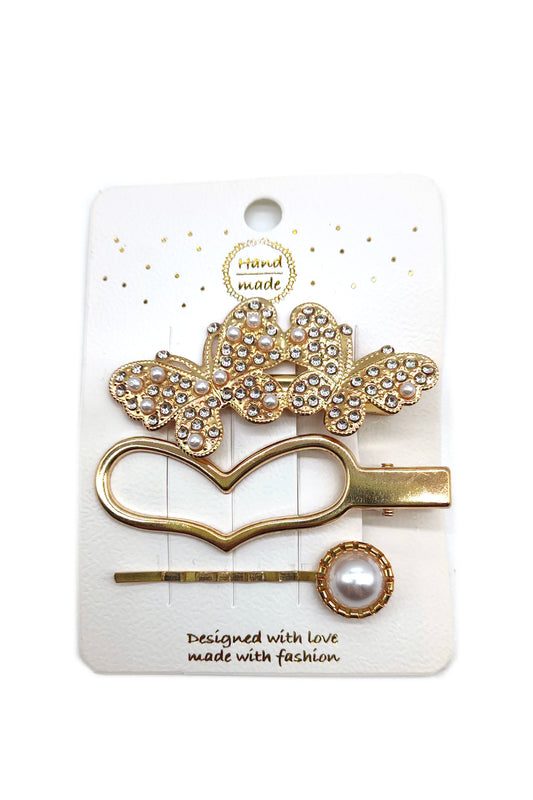 Women's Pearl Hairpin Set