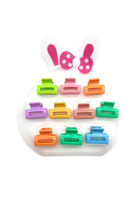 Multi-Color Mini Hair Clips