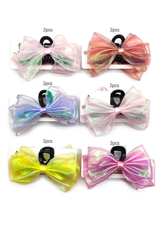 Women's Bow Hair Claw clip