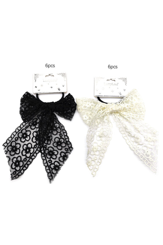Women's Hair Lace Bow Tie