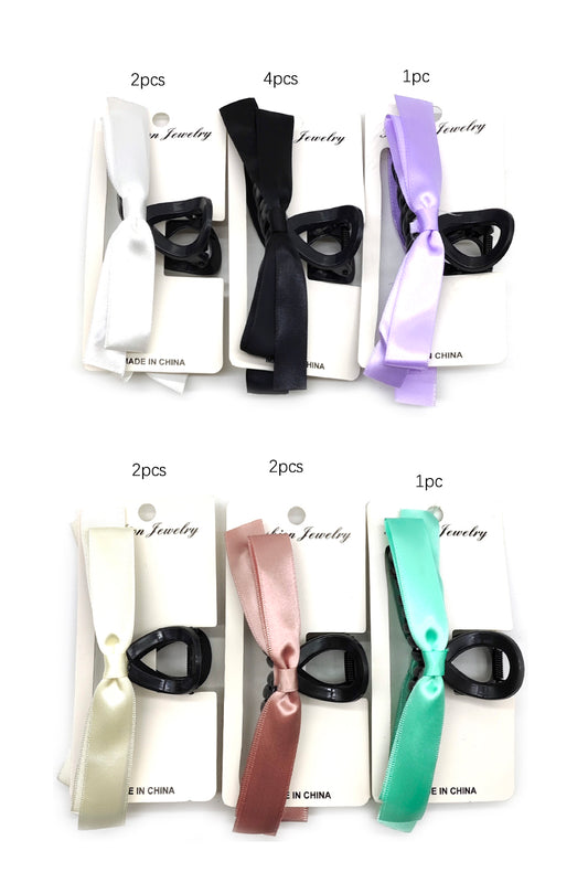 Fashion Bow Hair Clip Jaw