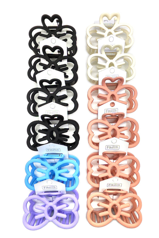 Cat Design Hair Claw Clip