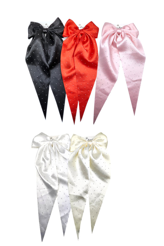 Large Hair Barrette Bow