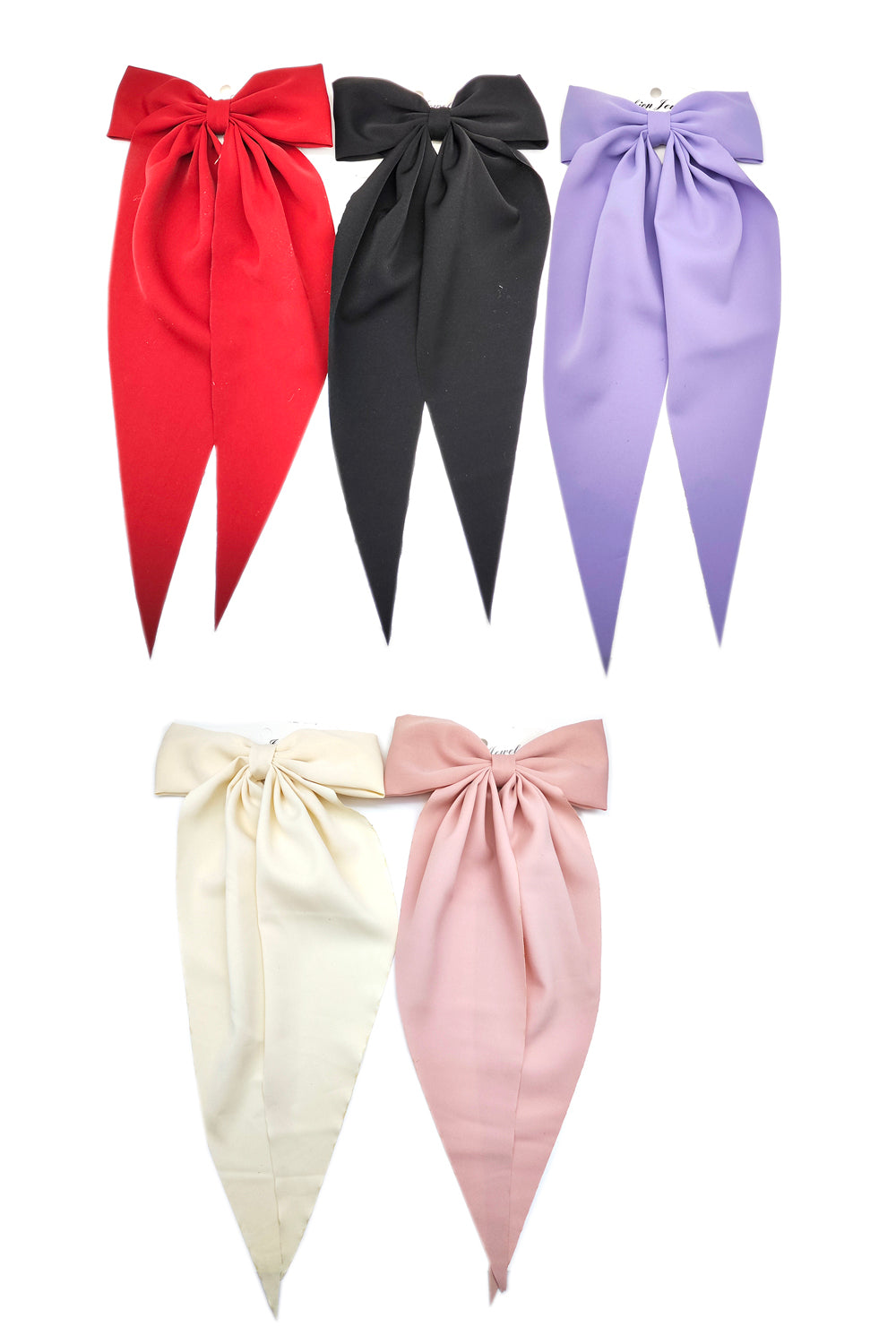 Large Hair Barrette Bow