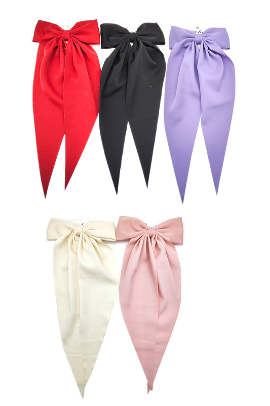 Large Hair Barrette Bow