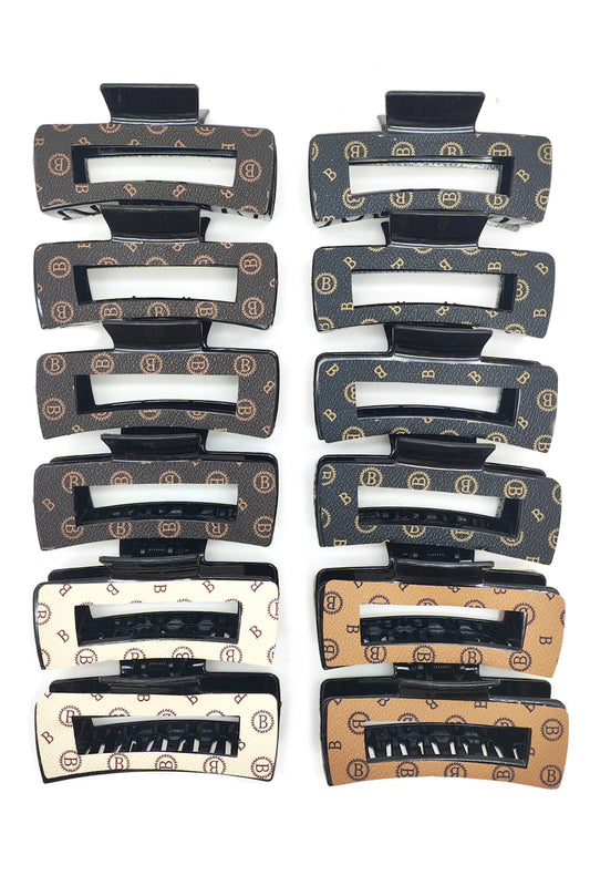 Women's Fashion Rectangular Hair Claw Clip