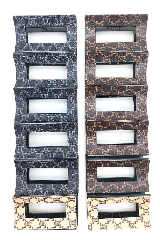 Women's Fashion Squared Hair Claw Clip