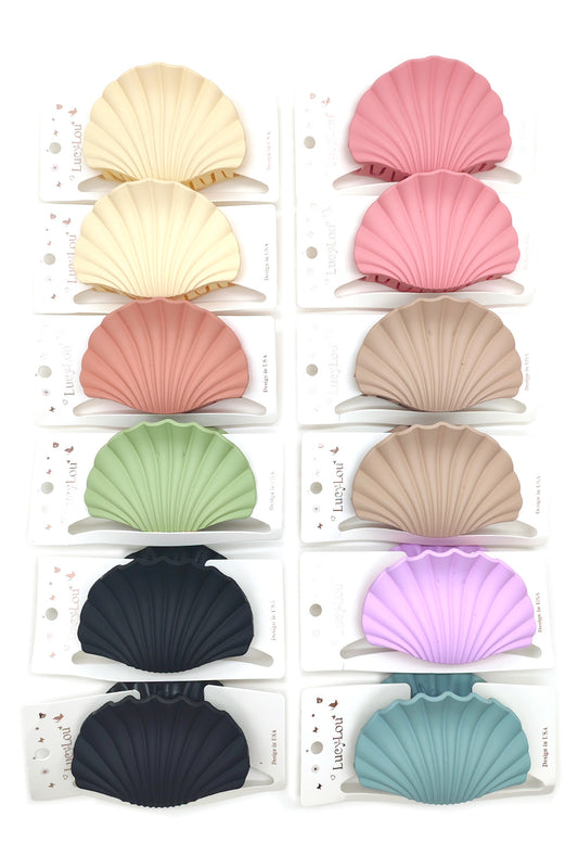 Seashell Hair Claw Clip