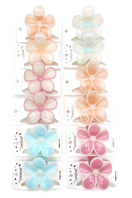 Flower Design Hair Clip