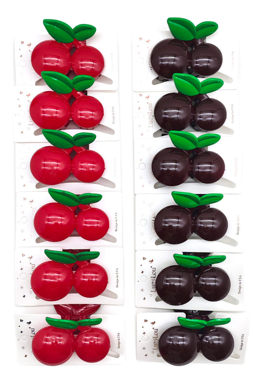 Cherry Design Hair Claw Clip